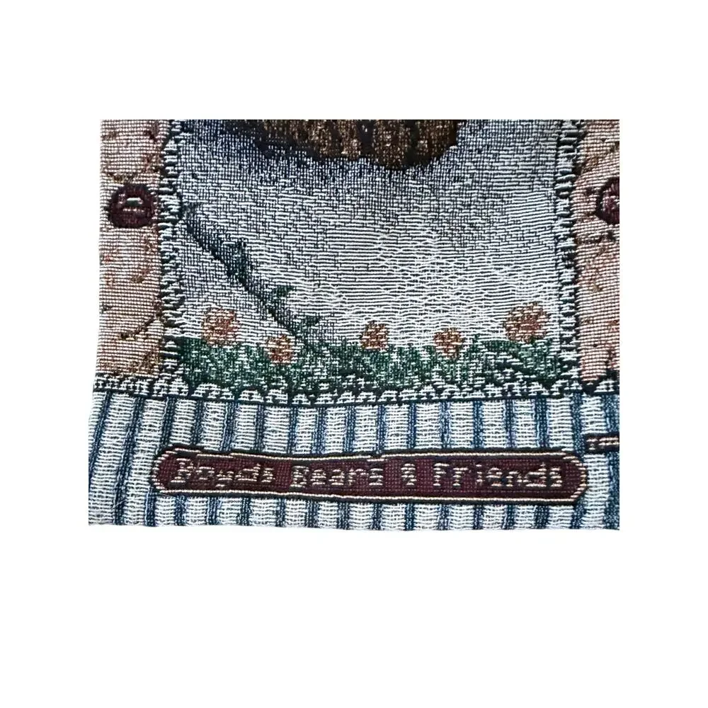 Vintage Boyd’s bears collection wall hanging tapestry set 3 piece grandmacore